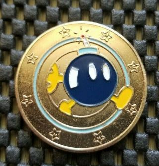 Nintendo Mario Wonderball Coin [bob - Omb] 2017 Frankford,  Rare Cute