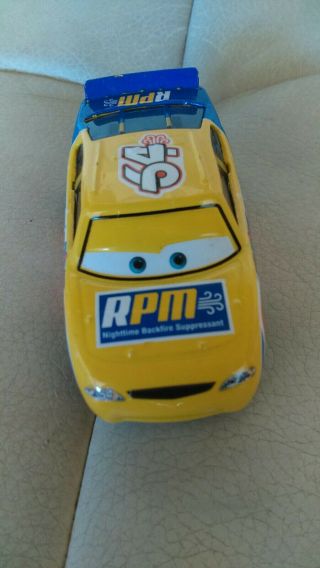 Disney Pixar Cars Diecast Rare 64 Rpm Piston Cup Racer Rubber Tires
