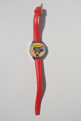 Rare 1985 Vintage Cabbage Patch Kids Wrist Watch - Cabbage Patch Digital Watch