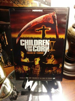 Children Of The Corn V 5: Fields Of Terror (dvd) Eva Mendes 1998 Oop Rare Htf
