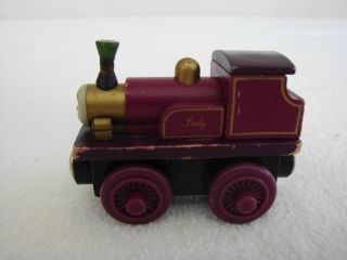 RARE RETIRED Wooden Thomas and Friends Railway Train - LADY 4