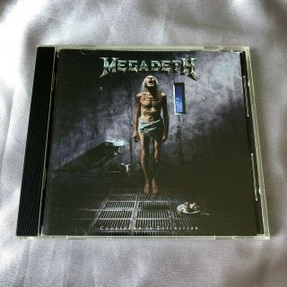 Megadeth - " Countdown To Extinction " Cd - Rare 1992 Capitol / Combat Records