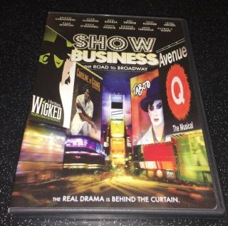 Show Business - The Road To Broadway Dvd Rare Oop R1 Boy George Idina Menzel