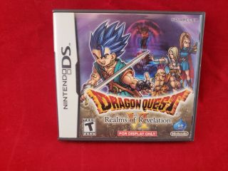 Dragon Quest Vi: Rare Not For Resale Promotional Display Box - No Game