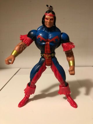Thunderbird Figure From X - Men Giant Size Box Set Marvel Toybiz 5” Rare Warpath