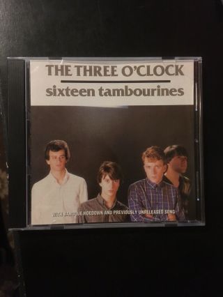The Three O Clock Sixteen Tambourines Baroque Hoedown Cd 1991 Rare