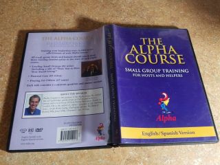 The Alpha Course Dvd Small Group Training For Hosts English / Spanish Rare