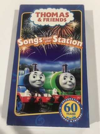 Thomas & Friends - Songs From The Station (vhs,  2005) Rare