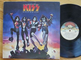 Rare Vintage Vinyl - Kiss - Destroyer - Casablanca Records Nblp 7025 - Nm