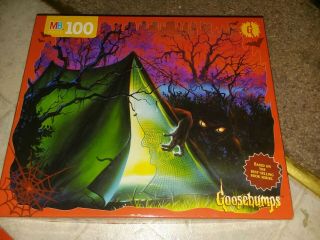 Goosebumps 100 Piece Jigsaw Puzzle Welcome To Camp Nightmare 9 Complete Rare
