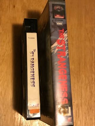 The Strangeness VHS Rare Horror Big Clamshell Box Stop Motion Animated Monster 3