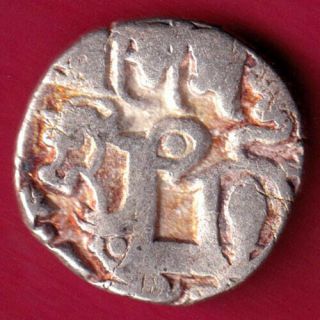 Afghanistan - Horse Man & Bull - Samant Dewa - Hindu Shahi - Rare Silver Coin Ca23