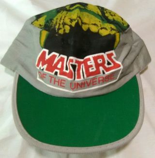 Masters Of The Universe Skeletor Fitted Kids Cap Vintage And Rare