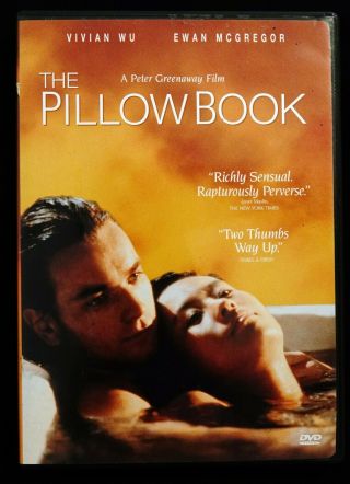 The Pillow Book (unrated) Like,  Ewan Mcgregor,  Highly Rated,  Rare & Erotic