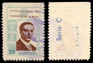 J031 Spain Civil War.  Local Stamps Chamartin De La Rosa.  Rare¡¡¡