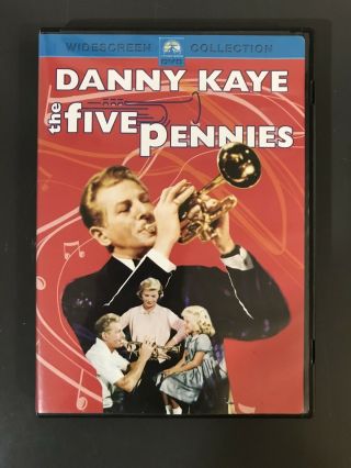 The Five Pennies Danny Kaye Paramount Dvd Musical Classic Hollywood Rare