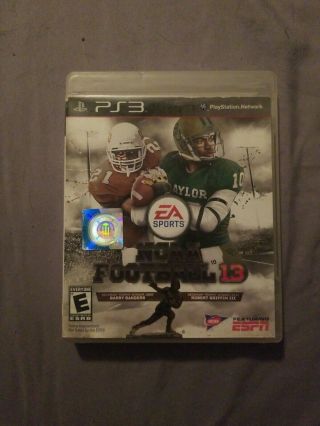 Ncaa Football 13 College - Sony Playstation 3 Ps3 Game Rare