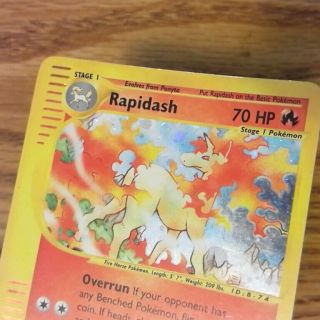 Rapidash 26/165 EXPEDITION Pokemon Card Holo Rare 052819 (MP) 3