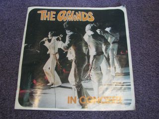 The Osmonds In Concert 1973 Tour Book Rare Donny Osmond