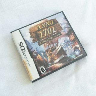 Rare Vintage Anno 1701 Dawn Of Discovery Nintendo Ds Hard To Find