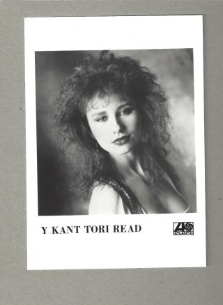 Tori Amos - Y Kant Tori Read 5x7 Rare Record Company Media Photo