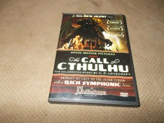 The Call Of Cthulhu Dvd : Black And White Silent Movie,  Horror,  Rare,  Oop