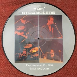 The Stranglers Interview JJ.  Burnel Limited Edition Picture Disc Rare UK LP EX 2