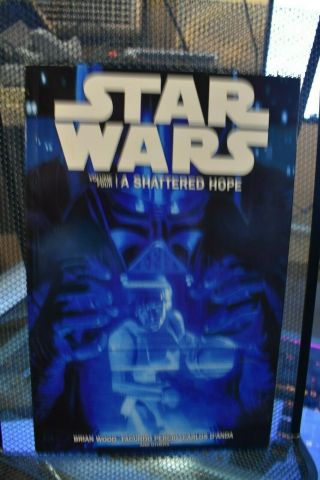 Star Wars Volume 4 A Shattered Hope Dark Horse Tpb Rare Oop Darth Vader Luke Han