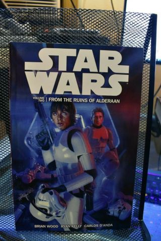 Star Wars Volume 2 From The Ruins Of Alderaan Dark Horse Tpb Rare Oop Vader Luke