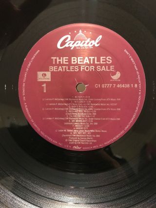 Beatles Beatles LIMITED EDITION UK 1995 REISSUE C1 - 46438 Rare Vinyl 5