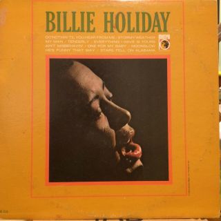 Billie Holiday S/t Lp Metro M515 Mono Rare