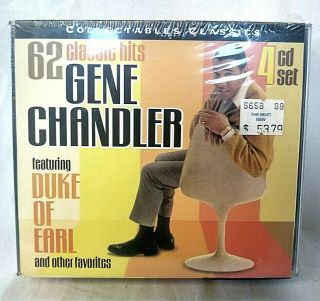 Gene Chandler 62 Classic Hits 4xcd Box Set 2010 Very Rare Jazz Soul Funk