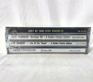Gene Chandler 62 Classic Hits 4xCD Box Set 2010 Very Rare Jazz Soul Funk 3