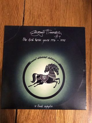 Rare George Harrison “the Dark Horse Years 1976 - 1992” 12 Track Sampler Cd