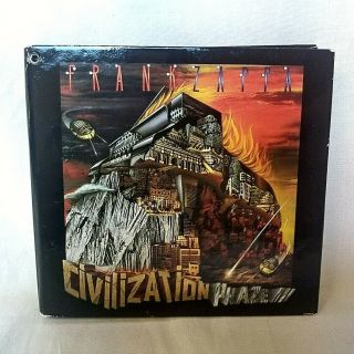 Frank Zappa Civilization Phaze Iii 2xcds 1994 Zappa Records ‎cddzap 56 Uk Rare