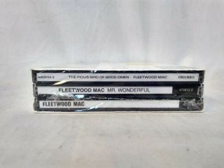 Fleetwood Mac/Mr.  Wonderful/Pious Bird of Good Omen 3xCD Set Import Rare 3