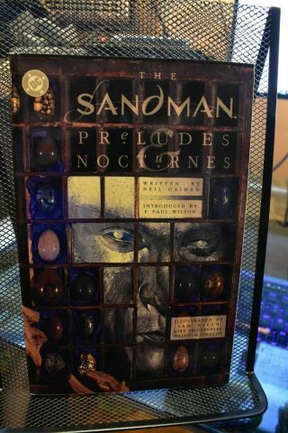 The Sandman Volume 1 Preludes & Nocturnes Vertigo Dc Tpb Rare 1991 Neil Gaiman