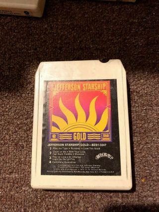 Jefferson Starship Gold Vintage Rare 8 Track Tape