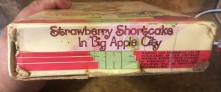 Strawberry Shortcake in Big Apple City (VHS) 1980 ' s BIG BOX rare animation FHE 4