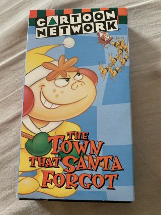 The Town That Santa Forgot Cartoon Vhs 1993 Rare Cartoon Network Christ