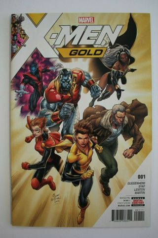 X - Men Gold 1 Controversial Recalled 1st Print Rare Nm Marvel Key Syaf Wolverine