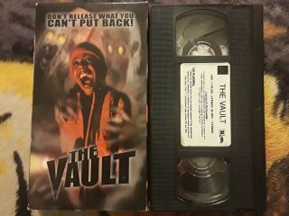 [the Vault] 2001.  Horror.  Vhs.  [rare]