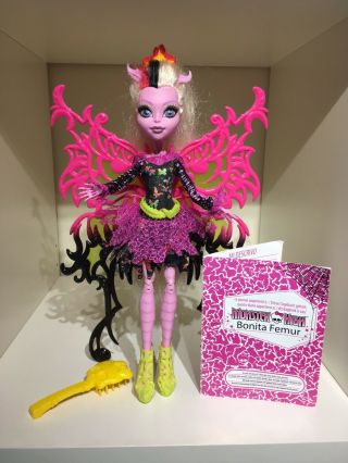 Monster High Freaky Fusion Bonita Femur Doll Rare