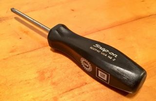 Very Rare Snap - On Tools Sddp42 2 Phillips Head Screwdriver W/ Gm & Uaw Logos