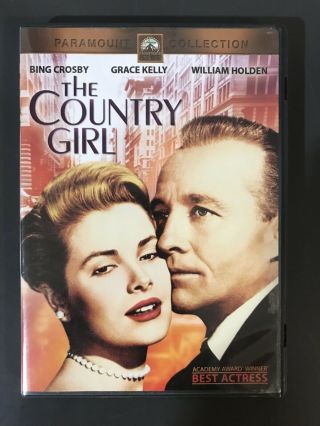 Country Girl Grace Kelly Bing Crosby Classic Hollywood Rare Dvd William Holden