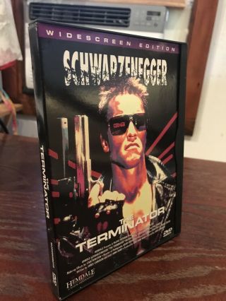 The Terminator Rare Image Entertainment Snap Case Dvd James Cameron Sci - Fi