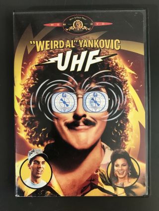Uhf Weird Al Yankovic Cult Comedy Music Rare Dvd Mgm Tv Television