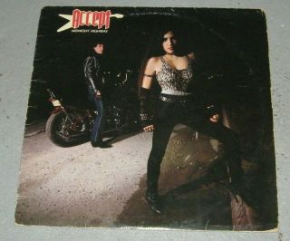 Accept Midnight Highway Lp Classic Hard Rock Heavy Metal 1983 Pvc Rare