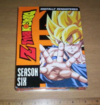 Dragon Ball Z - Season 6 (dvd 2008,  6 - Disc Set,  Uncut Digipak) Dragonball Rare
