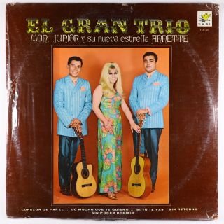 El Gran Trio - Y Su Nuestra Estrella Annette Lp - T.  A.  R.  I.  - Rare Latin